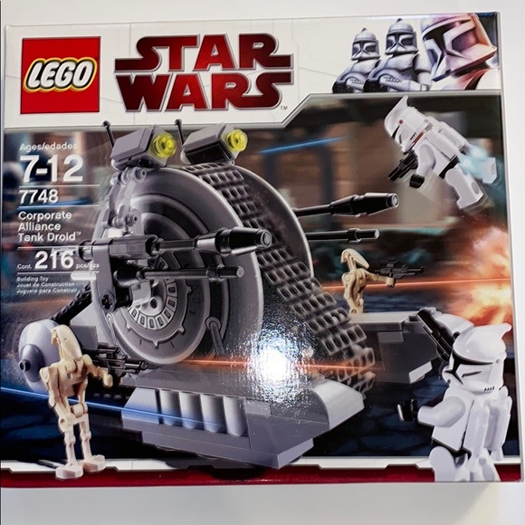 lego star wars tank droid